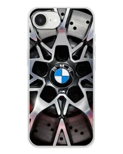Чехол для iPhone 16e с картинкой «BMW — деталь диска» Чехол для iPhone 16e с картинкой «BMW — деталь диска»