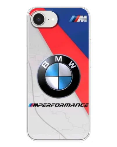 Чехол для iPhone 16e с картинкой «BMW Performance стиль»
