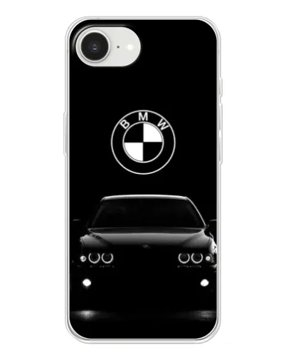 Чехол для iPhone 16e с картинкой «BMW — взгляд из темноты»