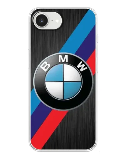 Чехол для iPhone 16e с картинкой «BMW M-stripes стиль»
