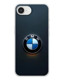 Чохол для iPhone 16e з картинкою «Логотип BMW — мінімалізм»