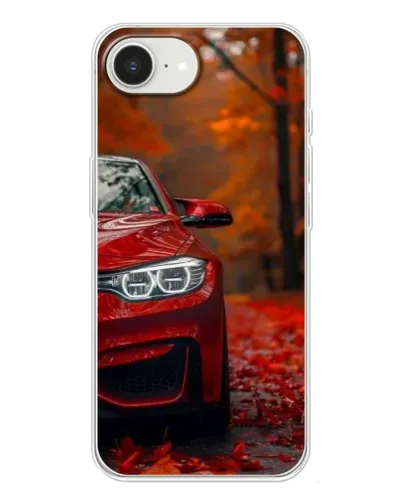 Чехол для iPhone 16e с картинкой «Осенняя BMW M4»
