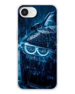 Чохол для iPhone 16e з картинкою «BMW під дощем»