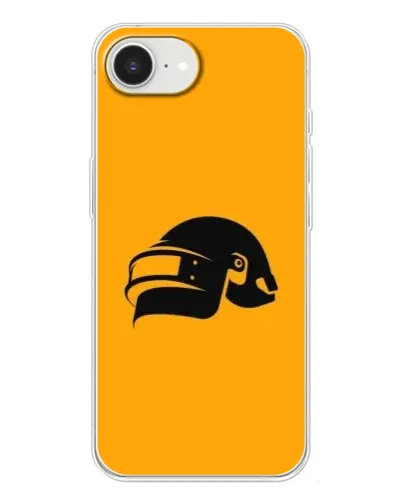 Чехол для iPhone 16e с картинкой «PUBG — золотой шлем» Чехол для iPhone 16e с картинкой «PUBG — золотой шлем»