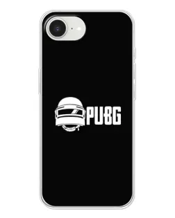 Чехол для iPhone 16e с картинкой «PUBG — классический лого»