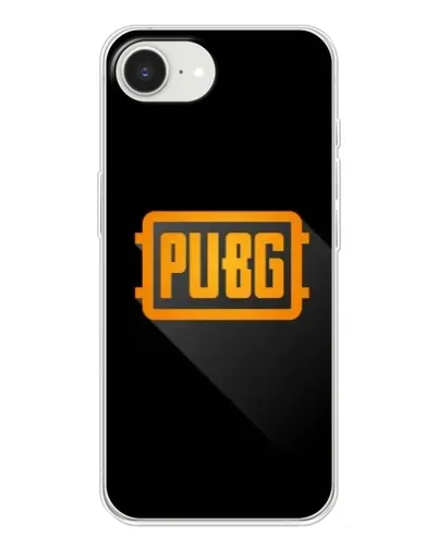 Чехол для iPhone 16e с картинкой «PUBG — рамка лого» Чехол для iPhone 16e с картинкой «PUBG — рамка лого»