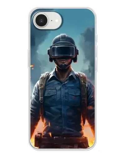 Чехол для iPhone 16e с картинкой «PUBG — реалистичный герой» Чехол для iPhone 16e с картинкой «PUBG — реалистичный герой»