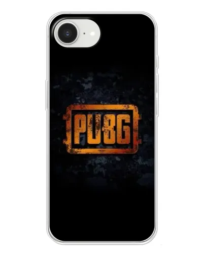 Чехол для iPhone 16e с картинкой «PUBG — золотой логотип» Чехол для iPhone 16e с картинкой «PUBG — золотой логотип»