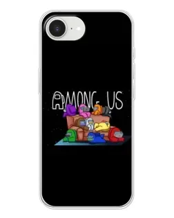 Чехол для iPhone 16e с картинкой «Логотип Among Us» Чехол для iPhone 16e с картинкой «Логотип Among Us»