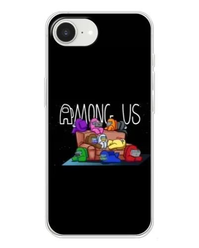 Чехол для iPhone 16e с картинкой «Логотип Among Us» Чехол для iPhone 16e с картинкой «Логотип Among Us»