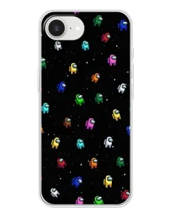 Чехол для iPhone 16e с картинкой «Экипаж Among Us» Чехол для iPhone 16e с картинкой «Экипаж Among Us»