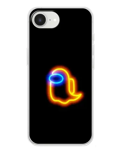 Чехол для iPhone 16e с картинкой «Among Us неоновое сияние» Чехол для iPhone 16e с картинкой «Among Us неоновое сияние»