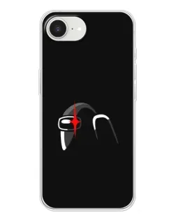 Чехол для iPhone 16e с картинкой «Among Us шлем» Чехол для iPhone 16e с картинкой «Among Us шлем»
