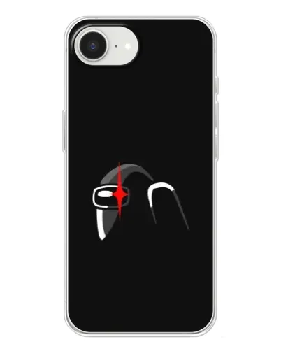 Чехол для iPhone 16e с картинкой «Among Us шлем» Чехол для iPhone 16e с картинкой «Among Us шлем»
