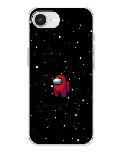 Чехол для iPhone 16e с картинкой «Красный Among Us» Чехол для iPhone 16e с картинкой «Красный Among Us»