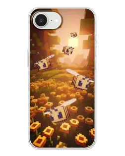 Чехол для iPhone 16e с картинкой «Поле подсолнухов»