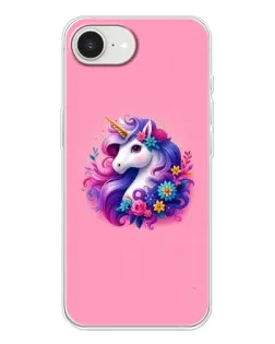 Чехол для iPhone 16e с картинкой «Сказочный единорог»