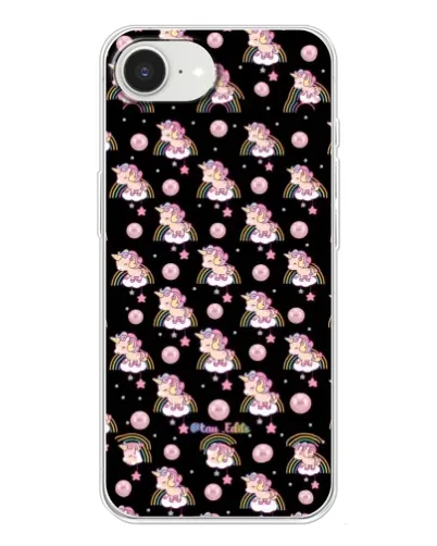 Чехол для iPhone 16e с картинкой «Magic Unicorn паттерн» Чехол для iPhone 16e с картинкой «Magic Unicorn паттерн»