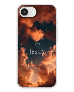 Чохол для iPhone 16e з картинкою «Сяйво Імені Jesus»