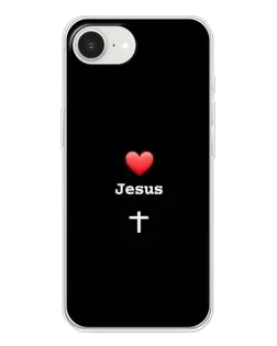Чохол для iPhone 16e з картинкою «Серце - Jesus»