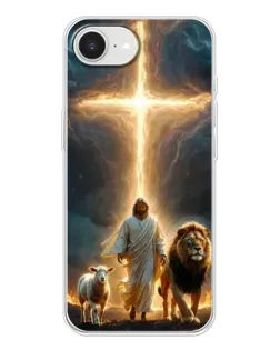 Чохол для iPhone 16e з картинкою «Лев Юди та Світло»