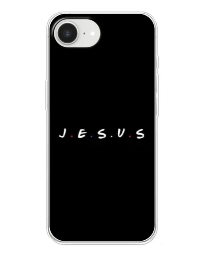 Чохол для iPhone 16e з картинкою «Крапки віри J.E.S.U.S.» Чохол для iPhone 16e з картинкою «Крапки віри J.E.S.U.S.»