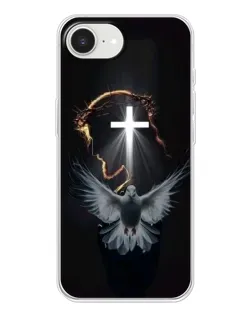 Чохол для iPhone 16e з картинкою «Голуб та Світло»
