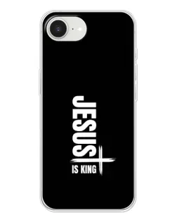 Чохол для iPhone 16e з картинкою «Вертикаль віри Jesus»