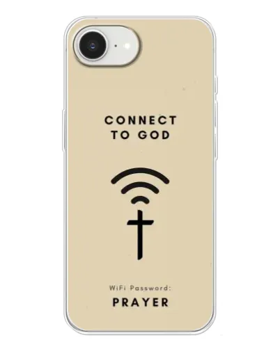 Чехол для iPhone 16e с картинкой «Молитва Connect» Чехол для iPhone 16e с картинкой «Молитва Connect»