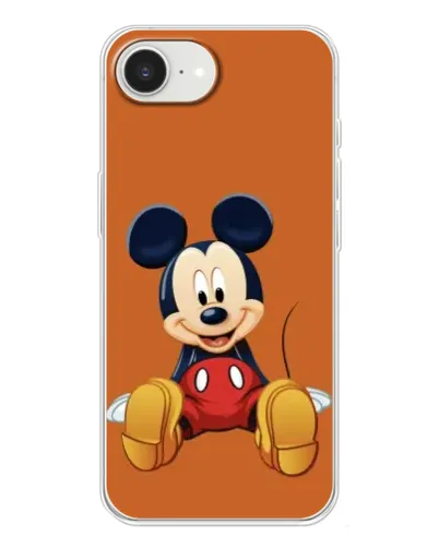 Чехол для iPhone 16e с картинкой «Микки отдыхает»