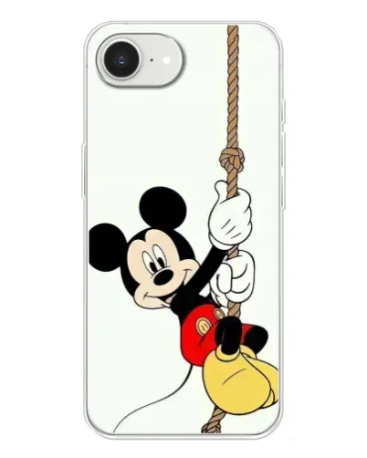 Чехол для iPhone 16e с картинкой «Mickey на канате»
