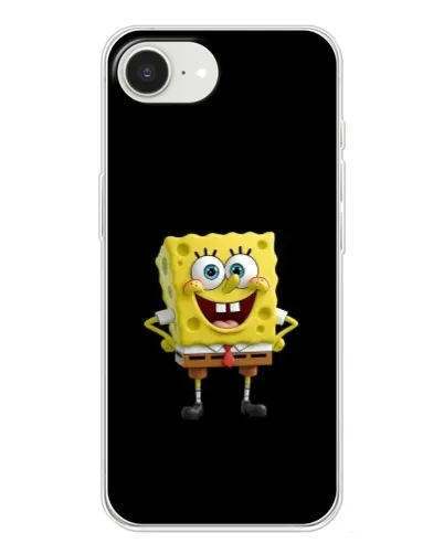 Чехол для iPhone 16e с картинкой «Классический Губка Боб»