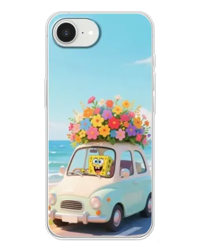 Чехол для iPhone 16e с картинкой «Автомобильное путешествие»