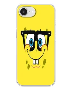 Чехол для iPhone 16e с картинкой «Минималистичный Спанч Боб» Чехол для iPhone 16e с картинкой «Минималистичный Спанч Боб»