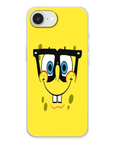 Чохол для iPhone 16e з картинкою «Мінімалістичний Спанч Боб» Чохол для iPhone 16e з картинкою «Мінімалістичний Спанч Боб»