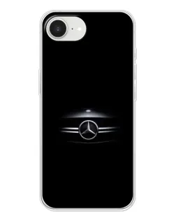Чехол для iPhone 16e с картинкой «Mercedes — абстрактные линии»