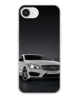 Чехол для iPhone 16e с картинкой «Mercedes AMG GT Silver»