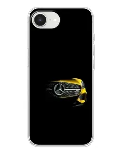 Чехол для iPhone 16e с картинкой «Mercedes — ретро стиль»