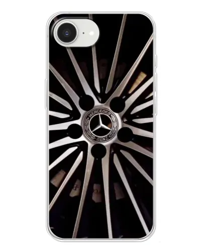 Чехол для iPhone 16e с картинкой «Диск Mercedes»