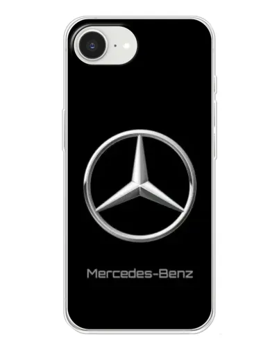 Чехол для iPhone 16e с картинкой «Mercedes Silver Logo»