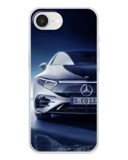 Чехол для iPhone 16e с картинкой «Mercedes EQ — будущее»