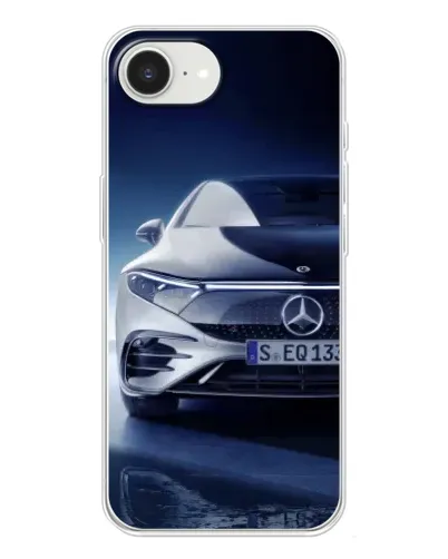 Чехол для iPhone 16e с картинкой «Mercedes EQ — будущее»