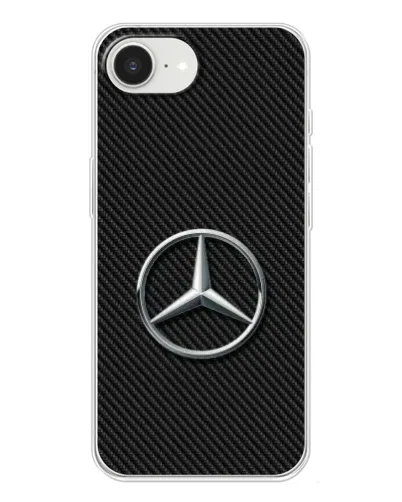 Чехол для iPhone 16e с картинкой «Карбоновый Mercedes стиль» Чехол для iPhone 16e с картинкой «Карбоновый Mercedes стиль»