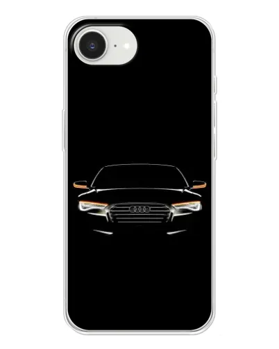 Чехол для iPhone 16e с картинкой «Audi — ночной контур» Чехол для iPhone 16e с картинкой «Audi — ночной контур»