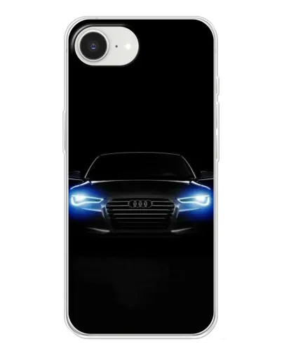 Чехол для iPhone 16e с картинкой «Audi в неоне» Чехол для iPhone 16e с картинкой «Audi в неоне»