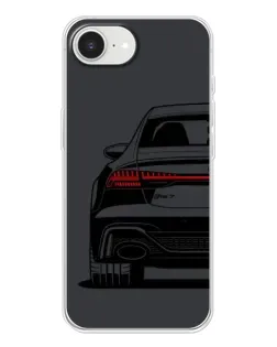 Чехол для iPhone 16e с картинкой «Задняя часть Audi — арт»