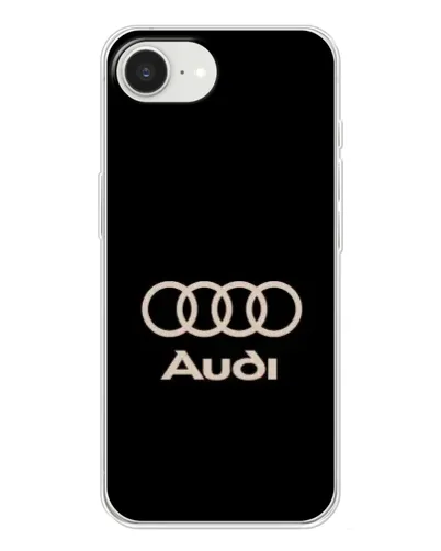Чехол для iPhone 16e с картинкой «Audi — золотой логотип» Чехол для iPhone 16e с картинкой «Audi — золотой логотип»