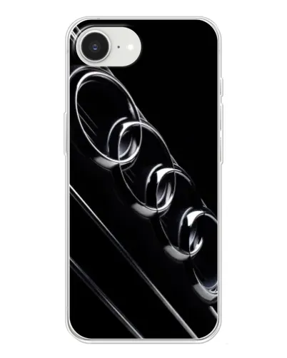 Чехол для iPhone 16e с картинкой «Audi — абстрактные кольца» Чехол для iPhone 16e с картинкой «Audi — абстрактные кольца»