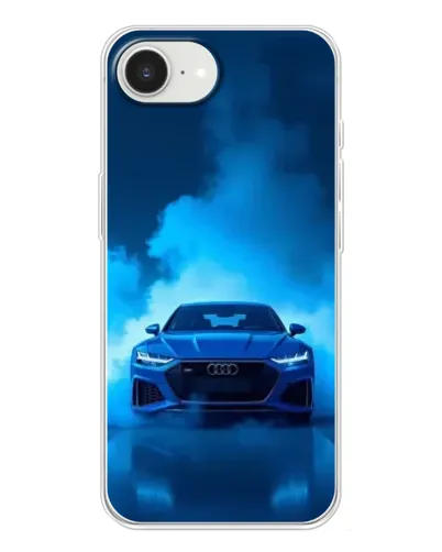 Чехол для iPhone 16e с картинкой «Audi — голубая энергия» Чехол для iPhone 16e с картинкой «Audi — голубая энергия»