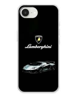 Чехол для iPhone 16e с картинкой «Логотип Lamborghini классика»